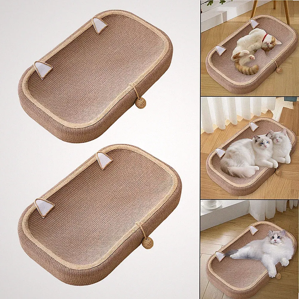 Katzenkratzbrett, Kratzbrett für Katzen, Schleifklauen, Couch, Teppiche