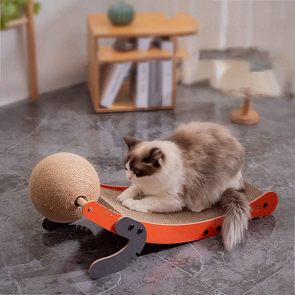 Katzenkratzbrett, modernes Katzenkratzbrett für Indoor-Katzen, Kätzchenspiel