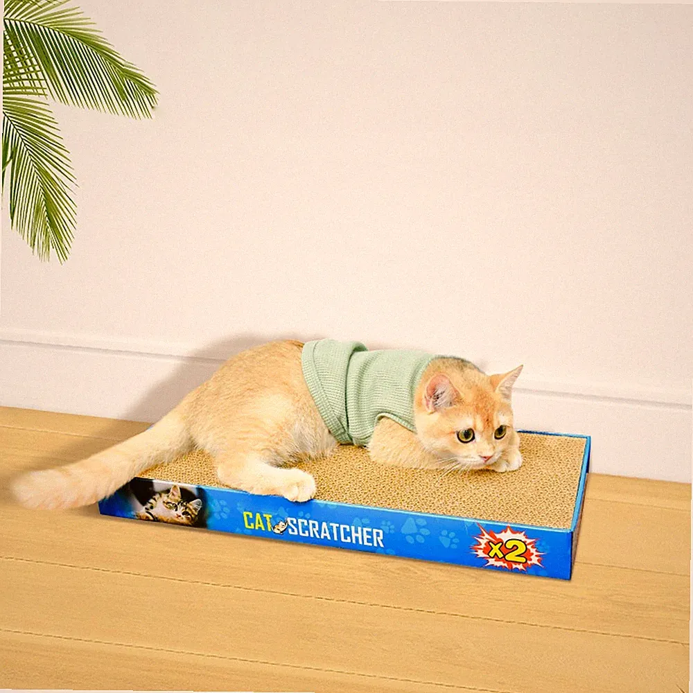 Katzenkratzbrett Wellpappe Katzenkratzbaum Katzenkratzbaum mit Box