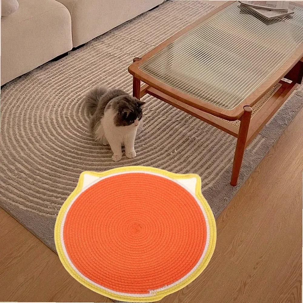 Katzenkratzermatte handgefertigtes aktives Spiel für Bettcouch kleine und