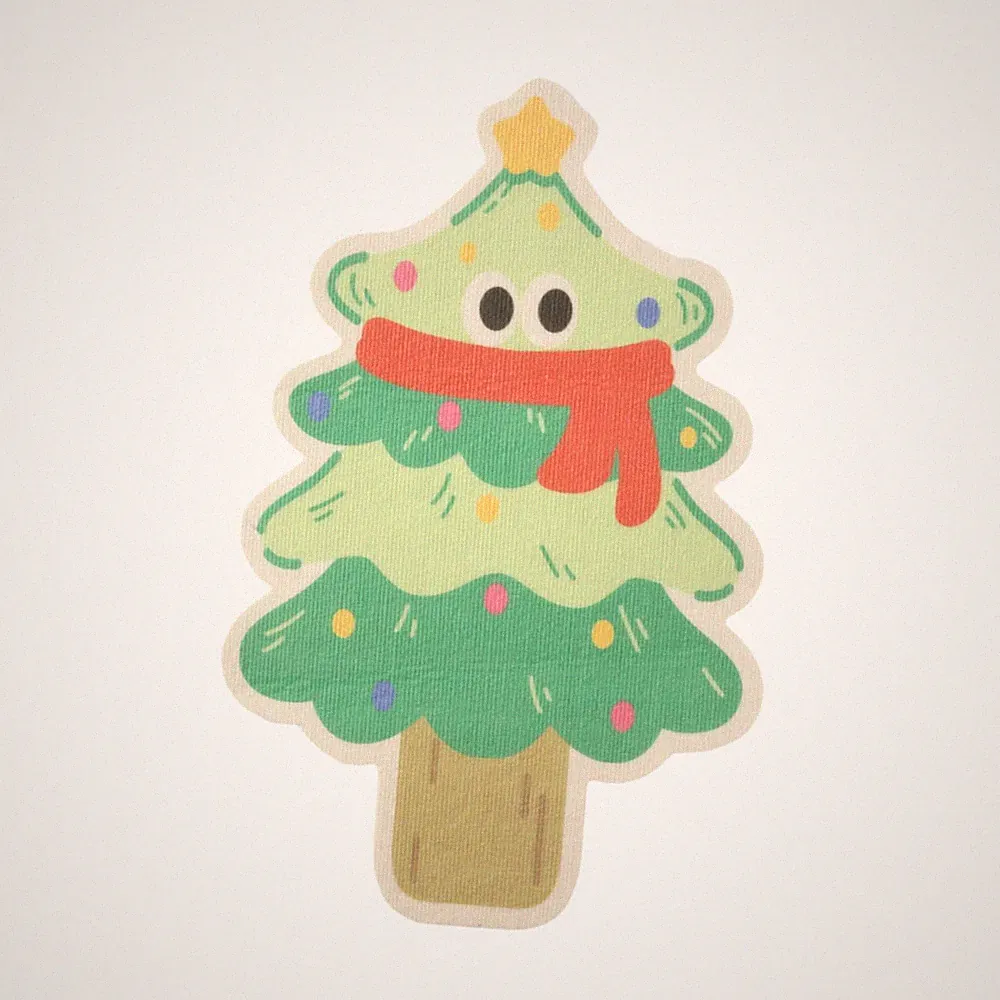 Katzenkratzmatte Kletterteppich Kletterboden Weihnachtsbaum Kratzpad