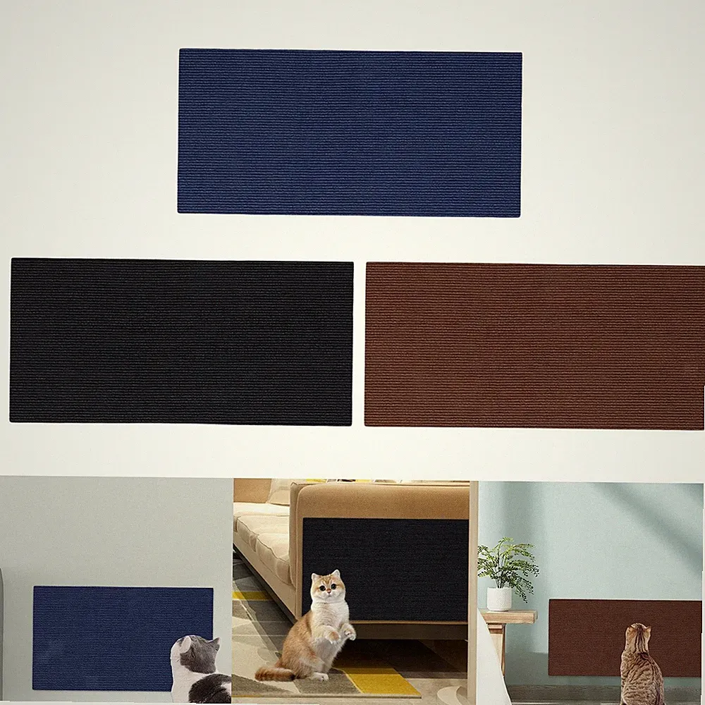 Katzenkratzunterlage zuschneidbar Katzenkratzbaum Teppich für Wand Treppe Haus