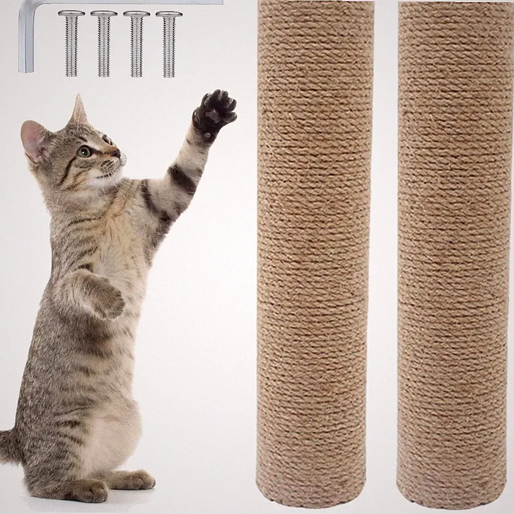 Katzenspielzeug Kratzbaum Ersatz Sisal 40cm Kratzsäule Katzenkratzbaum Zubehör