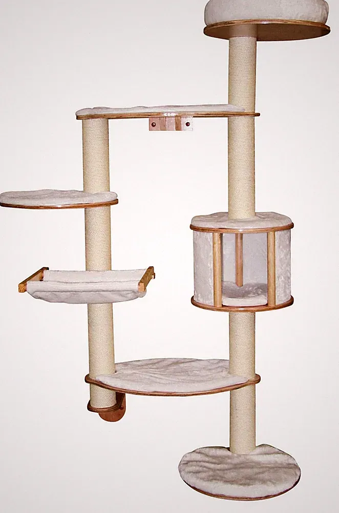 KERBL Wand Kratzbaum DOLOMIT XL Katzen Kletterbaum Wandkratzbaum Wandmontage