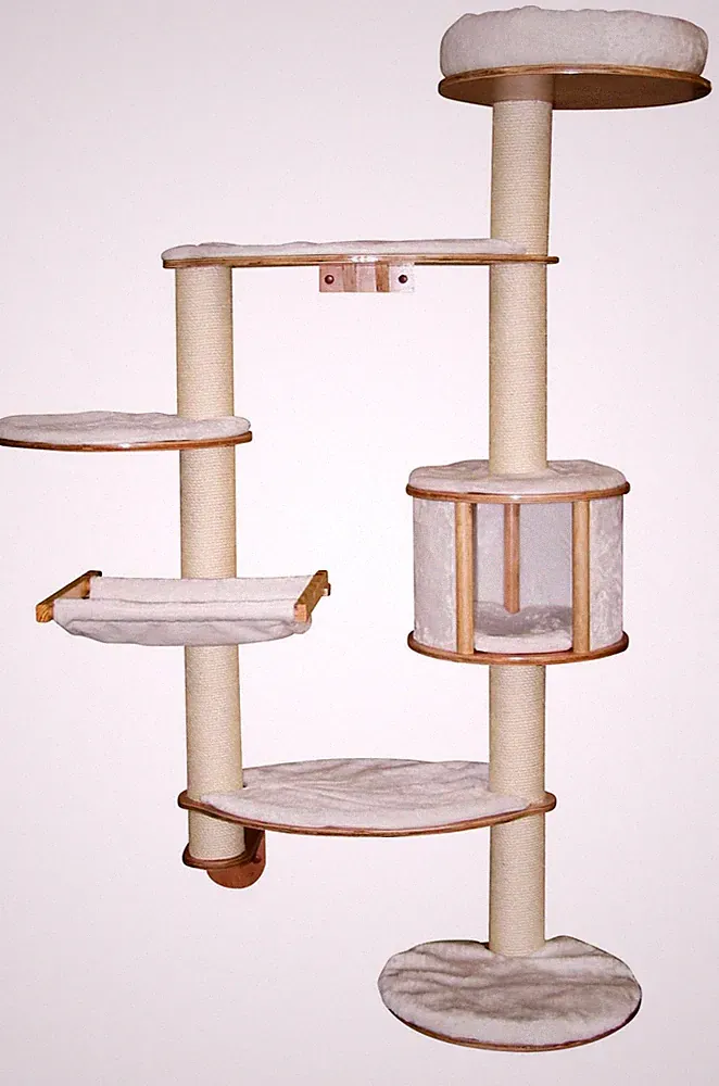 KERBL Wand Kratzbaum DOLOMIT XL Katzen Kletterbaum Wandkratzbaum Wandmontage