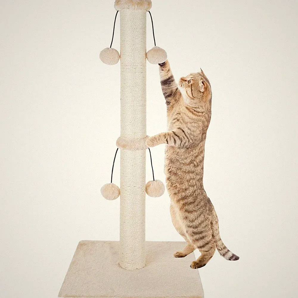 Klassischer Katzenkratzbaum, 73 cm – Umweltfreundlich, ideal für große Katzen