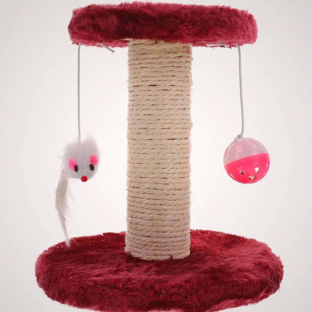 Kleiner Kratzbaum Für Katzen Kratzstange Kratzerpfosten Katzenkratzer