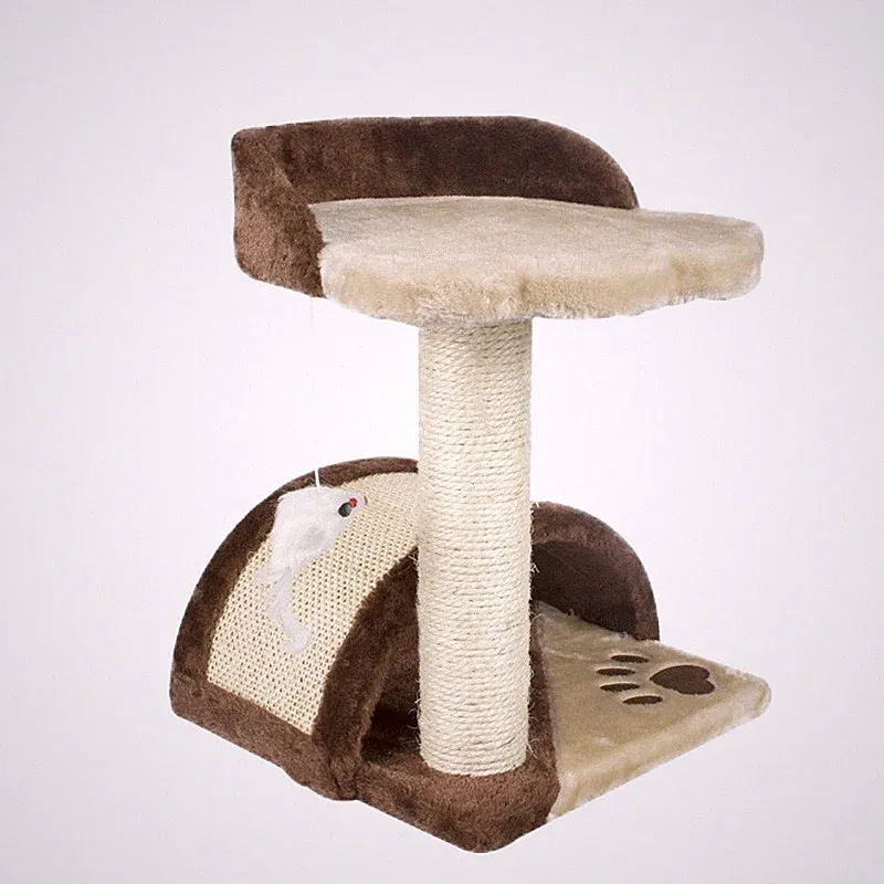 Kratzbaum Amy Kratzmöbel Katzenbaum Katzenmöbel Spielmaus Sisalbogen