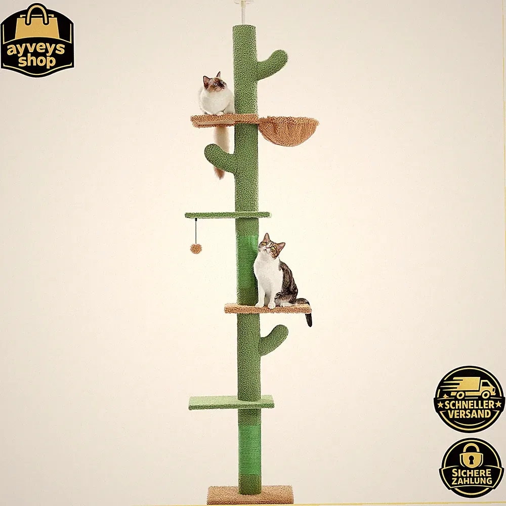 Grün Deckenspanner Kratzbaum