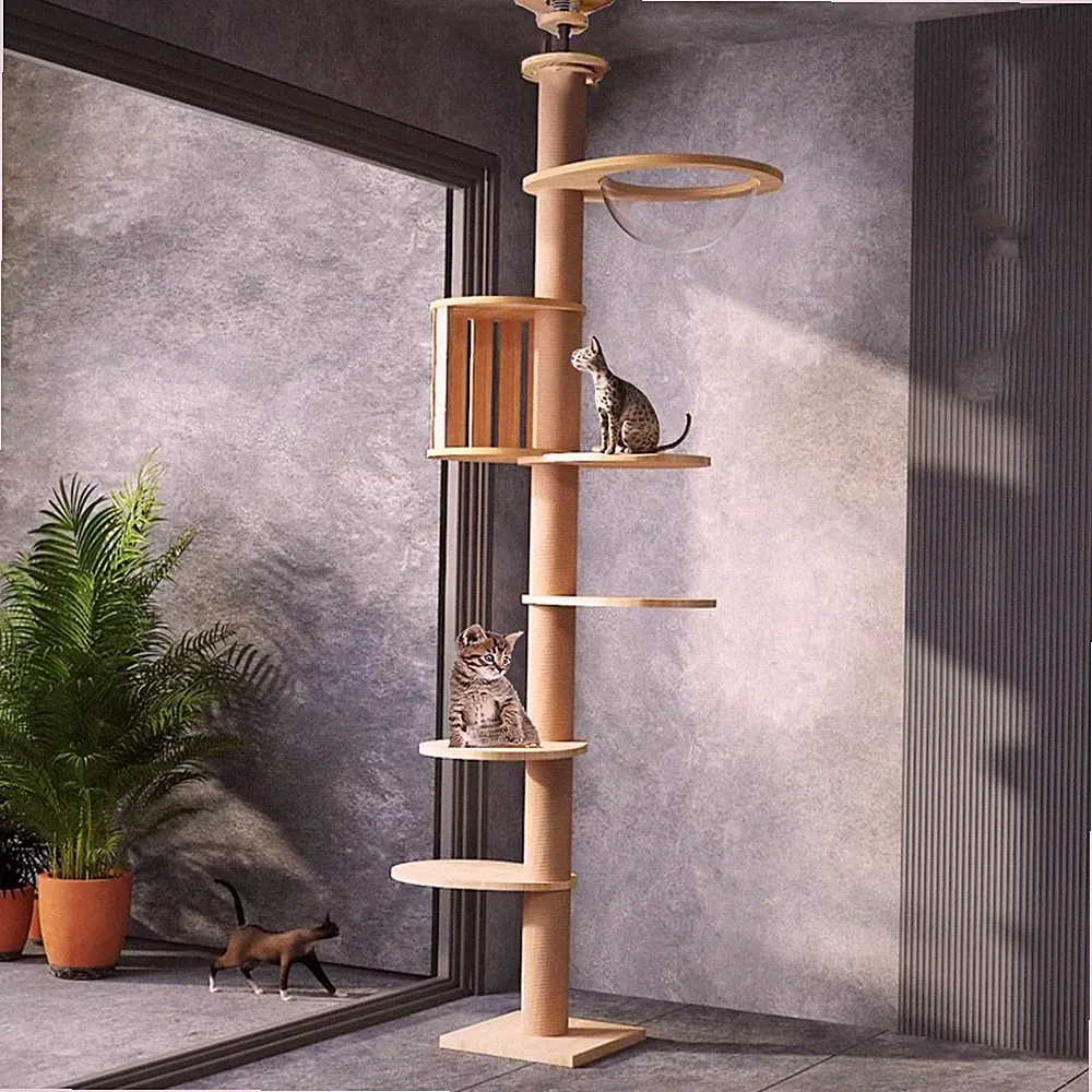 Kratzbaum deckenspanner hoch,11CM breit Sisalseil für kratzbaum,Raumkapsel,Ka...