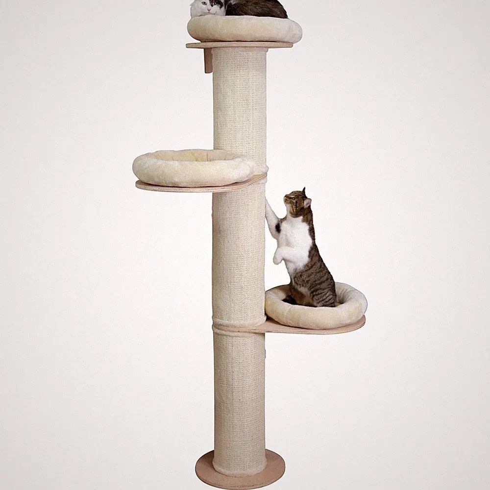 Kratzbaum Dolomit Tower, Ø38cm Höhe 187cm, beige