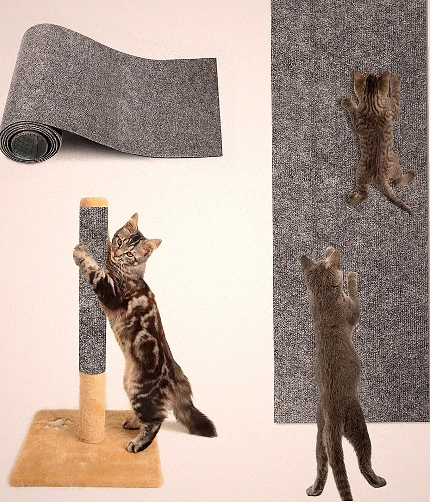 Kratzbaum für Katzen, selbstklebend, Katzenkratzer, Teppich, Kratzbaum für Katze