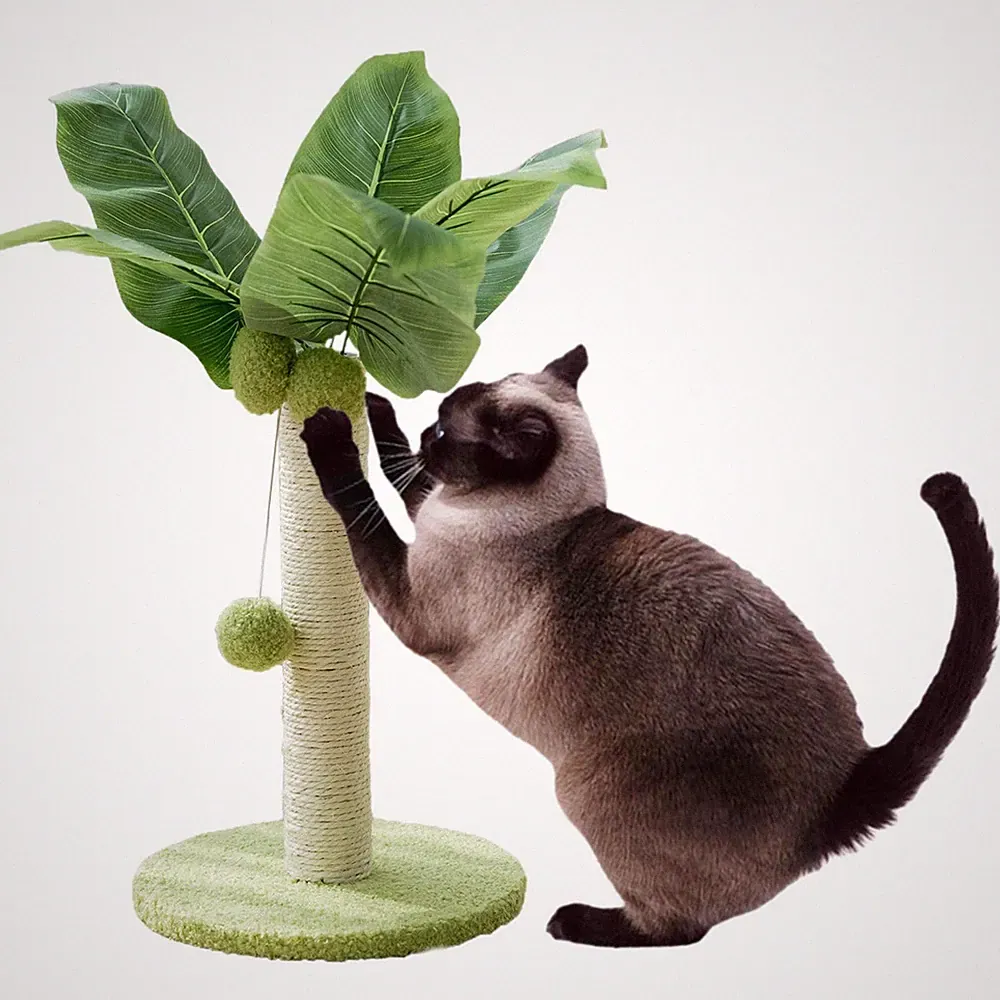 Kratzbaum für Katzen, Sisalseil, Kratzbaum für Kätzchen und erwachsene