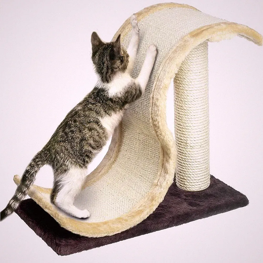 Kratzbaum GRIVOLA Katze - Kitty Scratchy - Kratzbrett Kratzfläche Wave