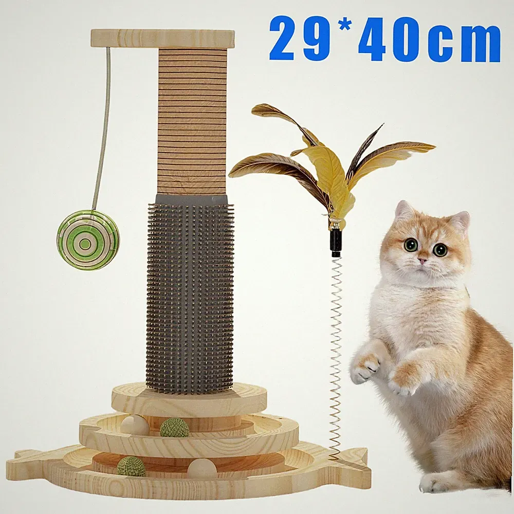 Kratzbaum Große Katzen Sisal Katzenkratzbaum Klein Kratzsäule Katzenspielzeug