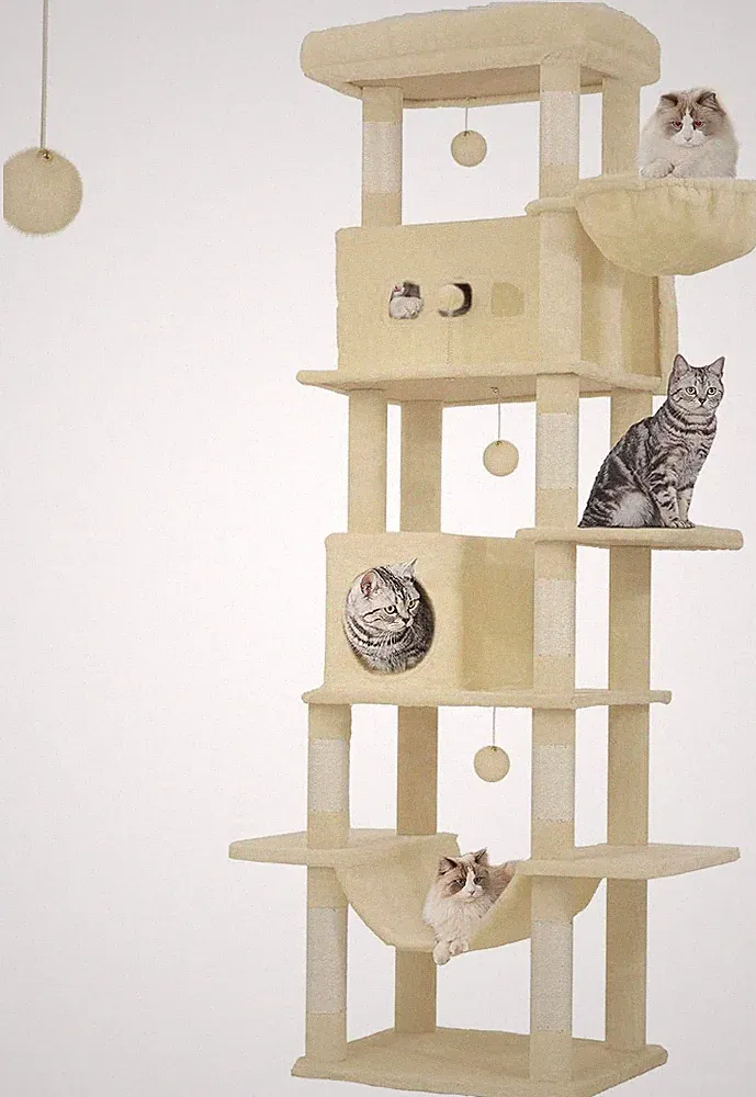 Kratzbäume zum Springen für Katzen