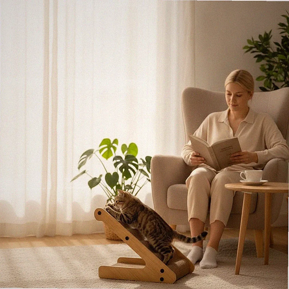 Kratzbaum Katzenbaum, Hundetreppe für kleine Hunde & Katzen