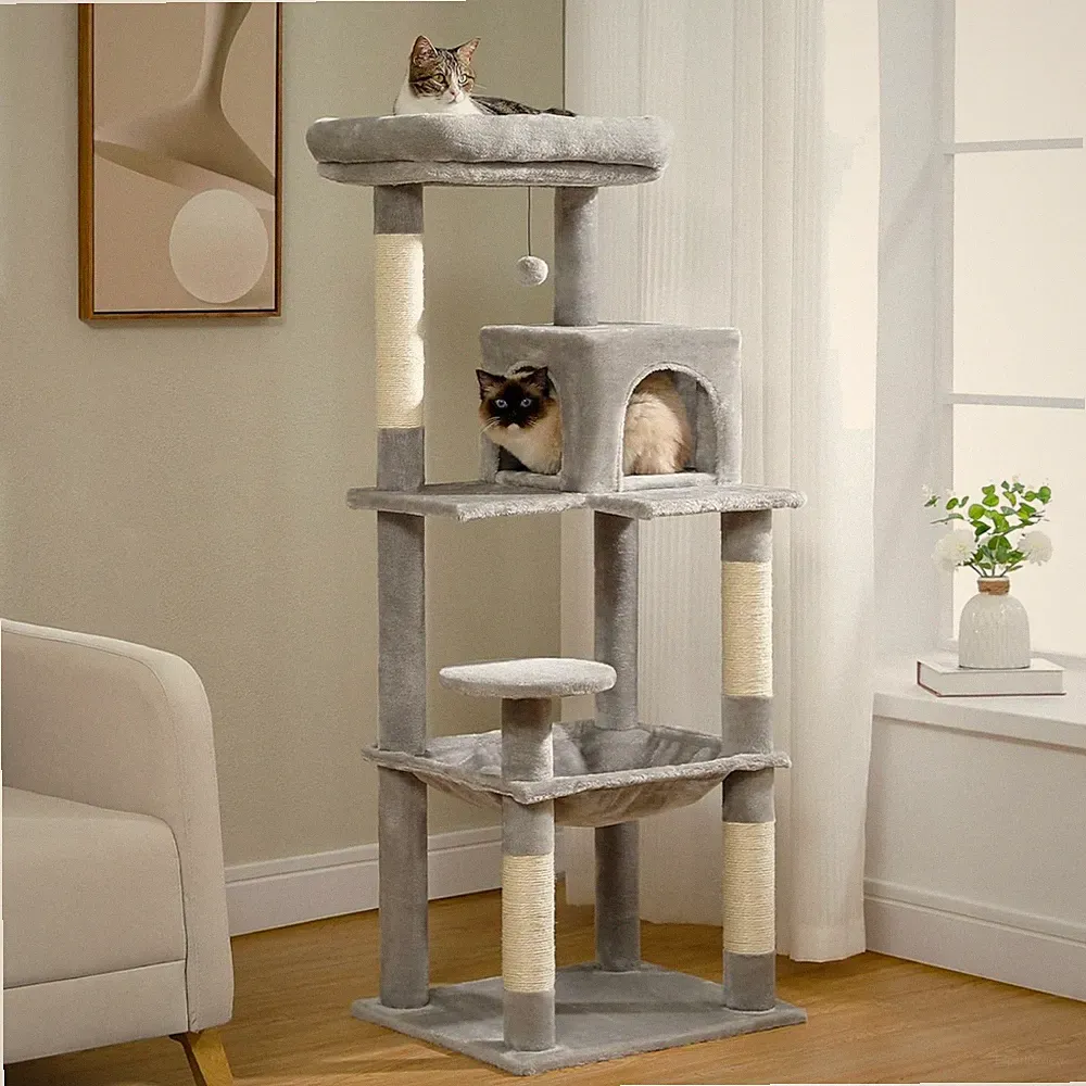 Kratzbaum, Katzenbaum, Katzenhaus, Katzenbaum groß, Katzenkratzbaum, Spielbaum