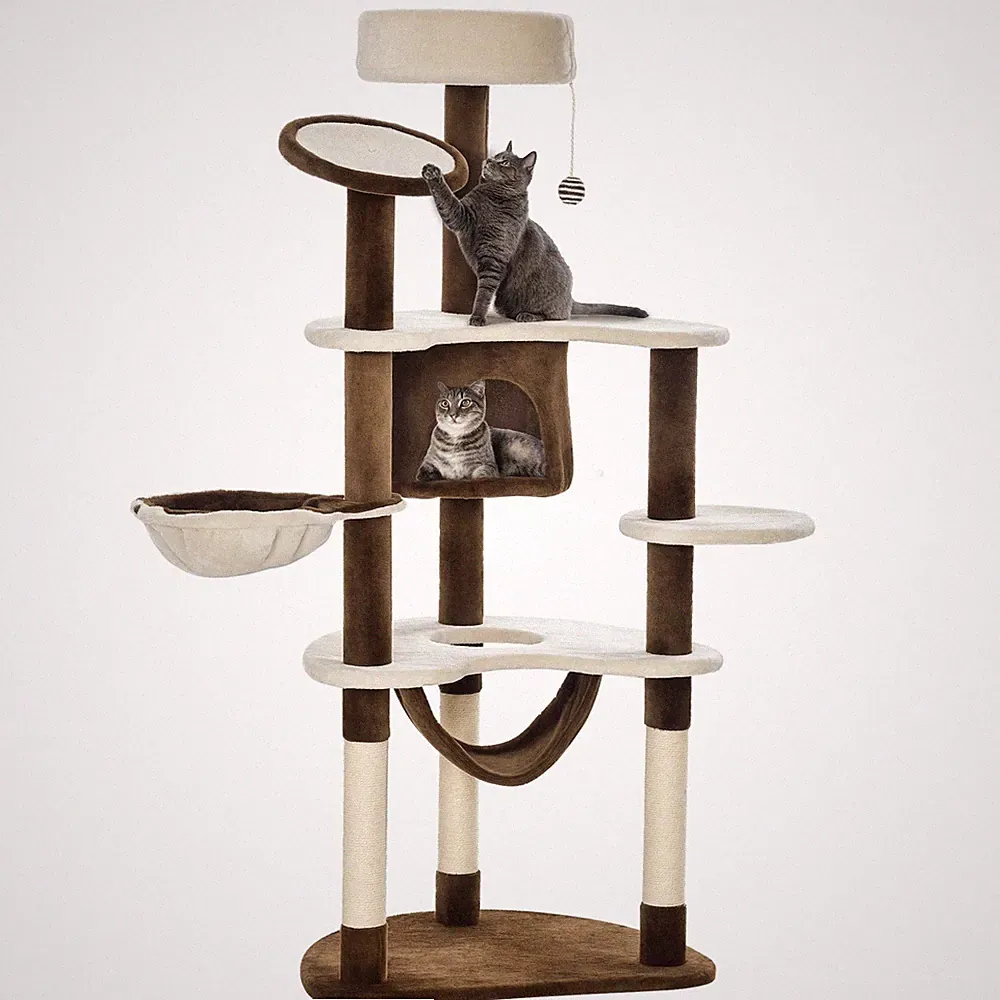 Kratzbaum Katzenbaum Katzenkratzbaum Katzen Kletterbaum Sisalsäule