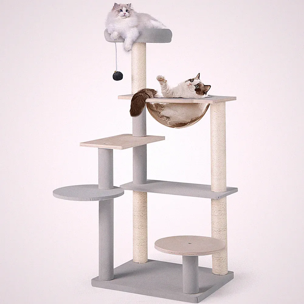 Kratzbaum Katzenbaum Katzenkratzbaum Katzenmöbel Kletterbaum mit Plattform