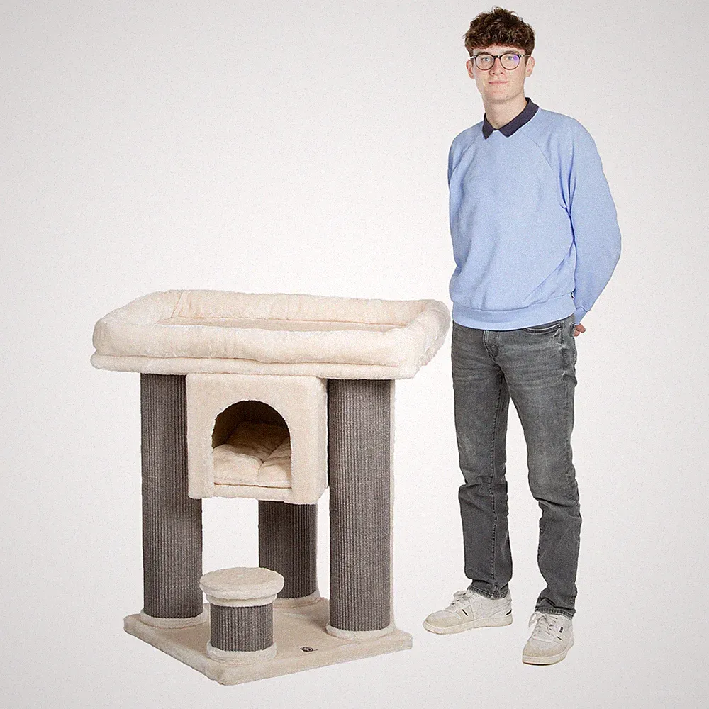 Kratzbaum Katzenbaum Katzenkratzbaum Kletterbaum Spielbaum Calgary, ca. 96 cm