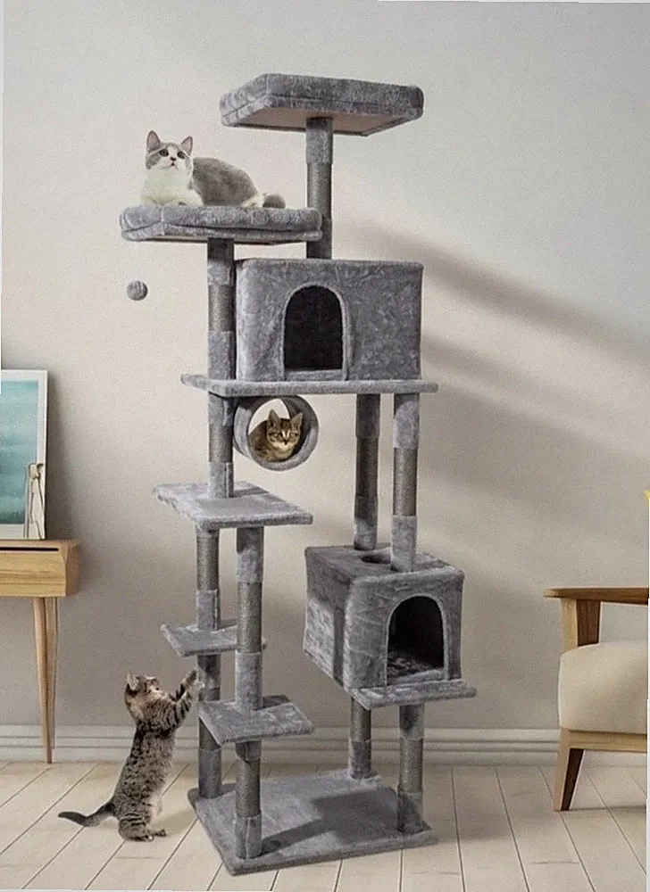 kratzbaum katze holz