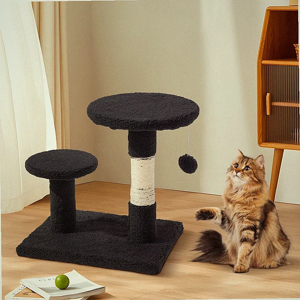 Kratzbaum Katzenbaum Katzenkratzbaum Kletterbaum Spielbaum für Katzen 90 cm 009