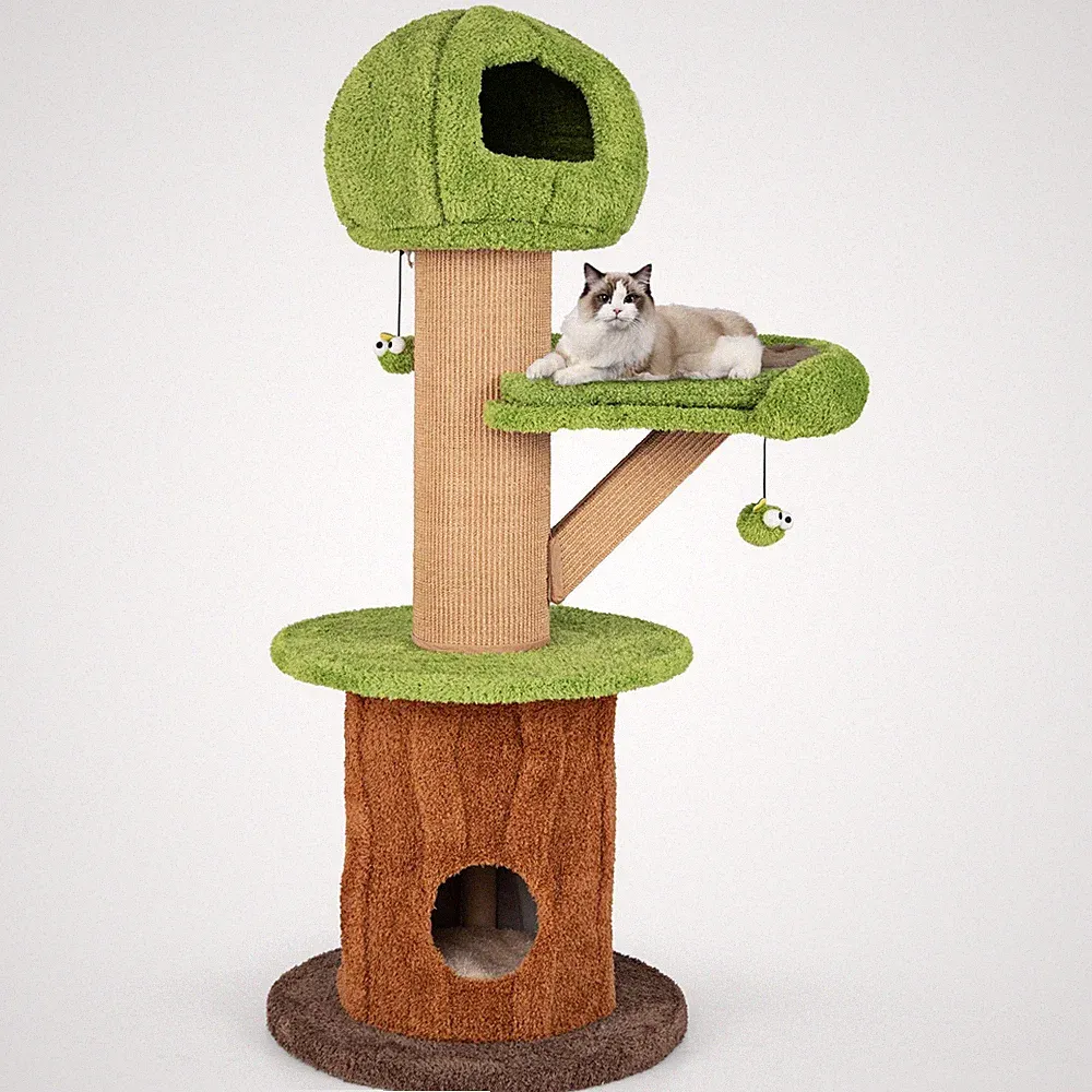 Kratzbaum Katzenbaum Kletterbaum Baumform Sisal