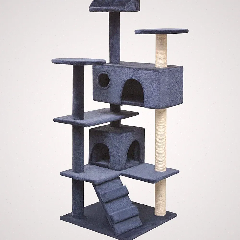 Kratzbaum Katzenbaum Kletterbaum Katzenkratzbaum Katzen Sisal Katzenhäuschen XXL