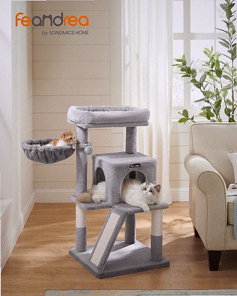 Kratzbaum Katzenbaum Kletterbaum Katzenkratzbaum Spielbaum Treppe Liegemulde