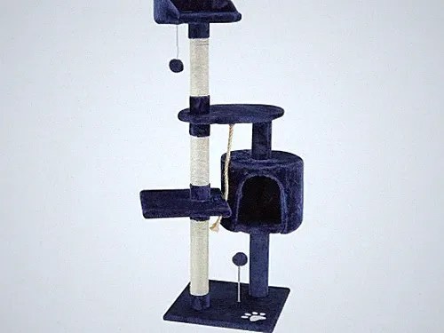 Kratzbaum Katzenkratzbaum Kletterbaum Katzenbaum Katzen Spielbaum 112 cm.