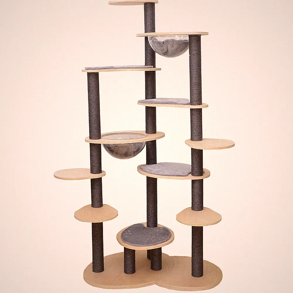 Kratzbaum Orion 175 von Europet Bernina für Katzen, minimalistisch, 175x175 cm