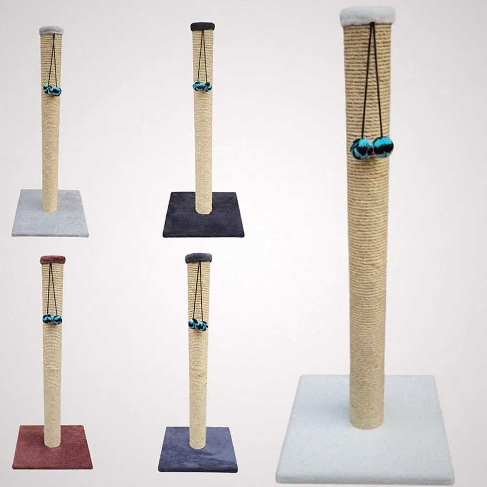 Kratzbaum Sisalstamm Kratzsäule Kratzstamm für Große Katzen - Farbe zur Auswahl
