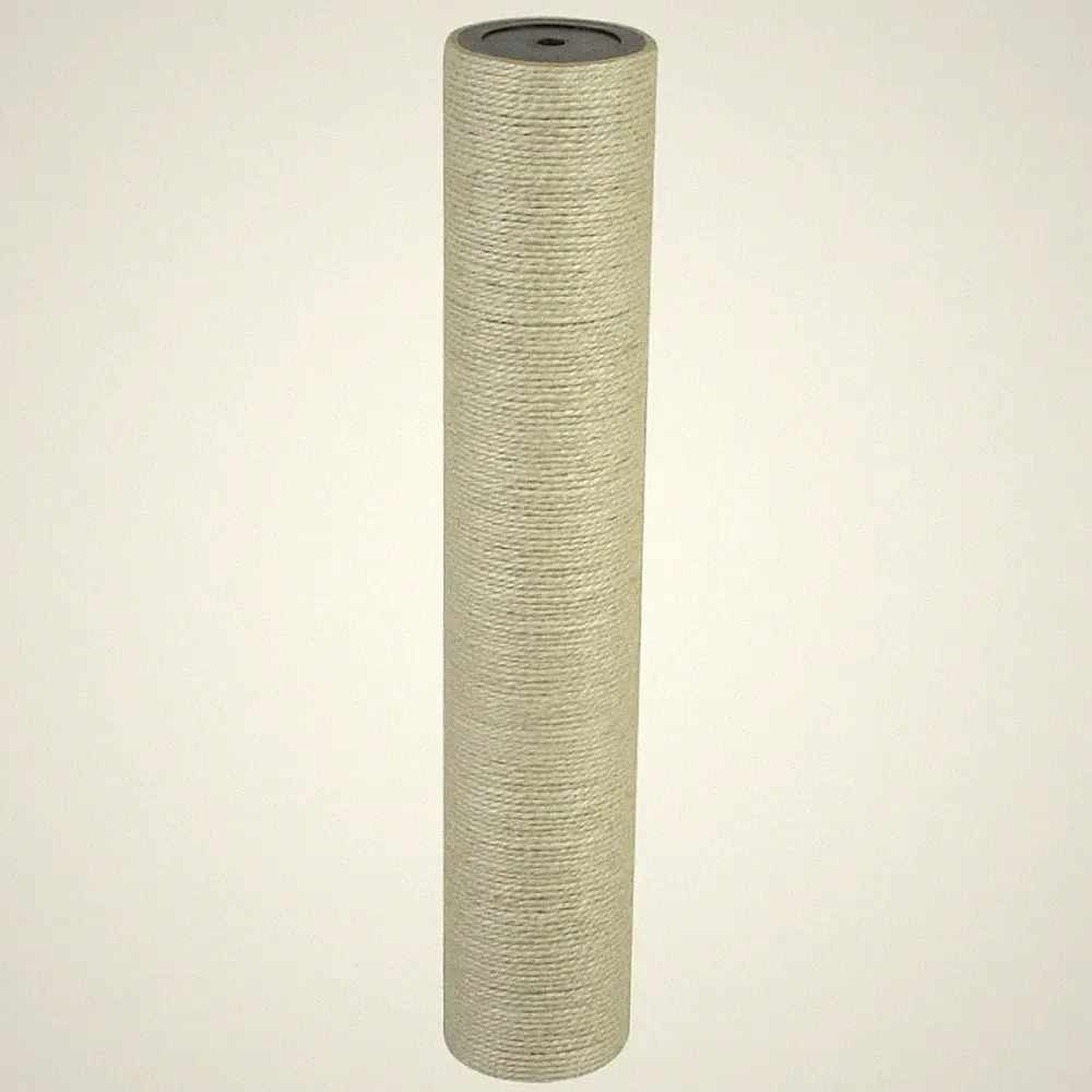 Kratzbaum Wandmontage beige natur Sisal 45 cm H 8 cm Pfosten 8 mm für Katzen PB
