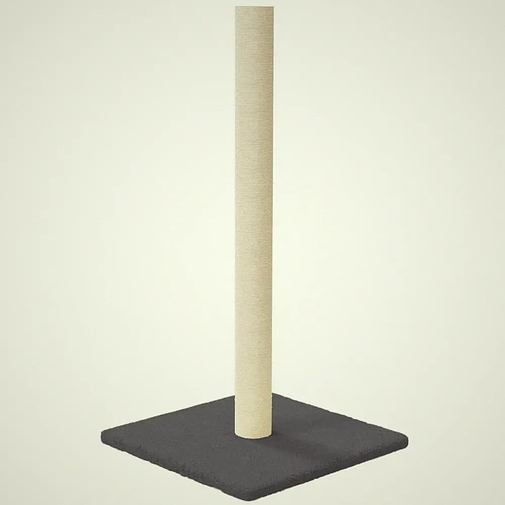Kratzsäule Dunkelgrau 35x35x70 cm