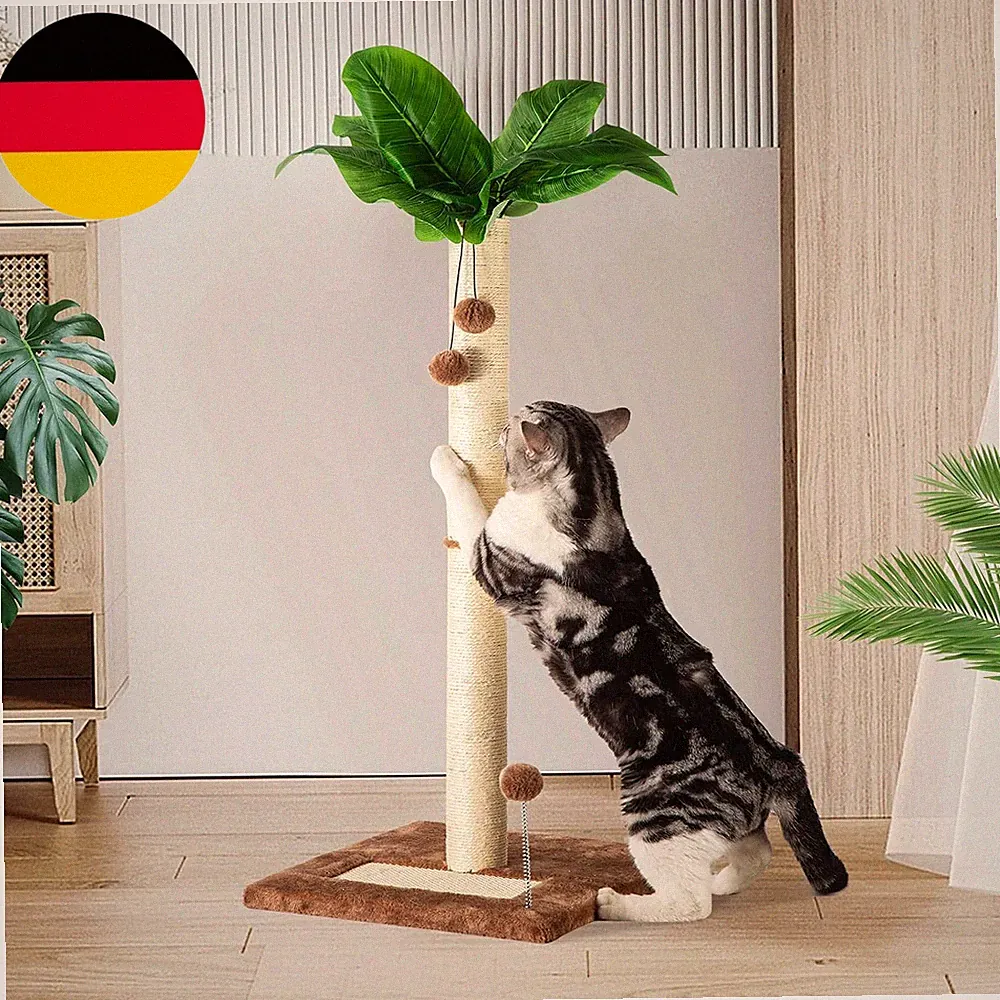 Kratzsäule Für Katzen, Kratzstamm XXL 80Cm Hoch, Katzenkratzbaum Für Kätzchen, G