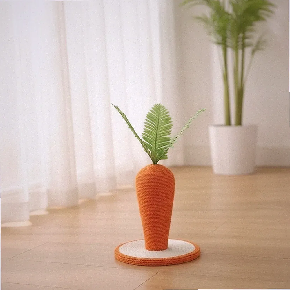 Orange Kratzbaum Katze