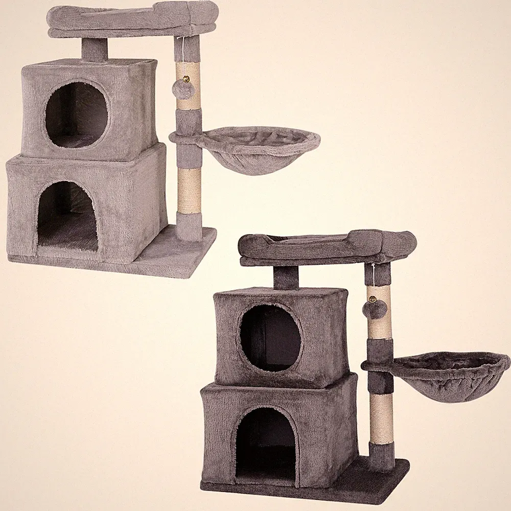 lionto Kratzbaum Kletterbaum Katzenkratzbaum Katzenbaum Höhe 70 cm Farbe wählbar