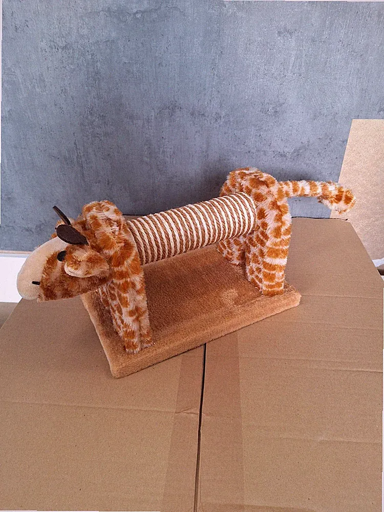my fellow Kratz Spielzeug Giraffe Kratzbaum Katzenspielzeug Reetposten Kitten