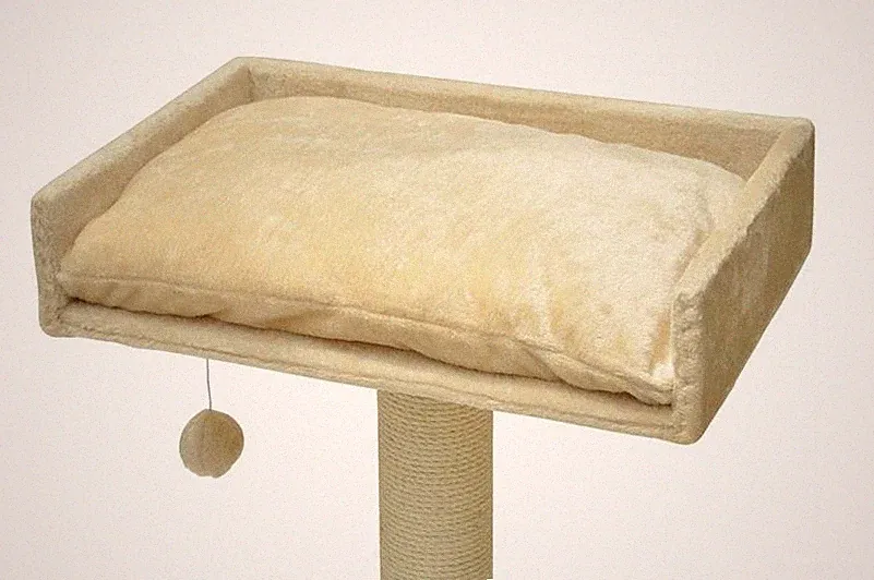nanook Kratzbaum Liegeplatz Liegemulde Schlafplatz XL 60x40 cm für große Katzen