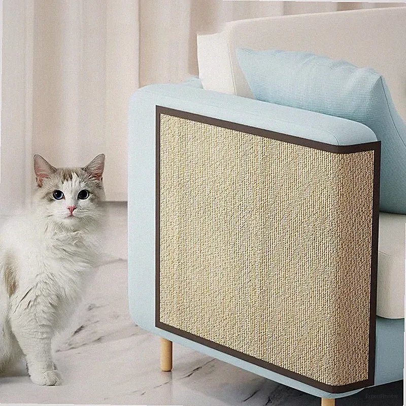 Natürlich Bambus Katze Kratzbaum Sofa Pad Brett Kralle Schärfen Material