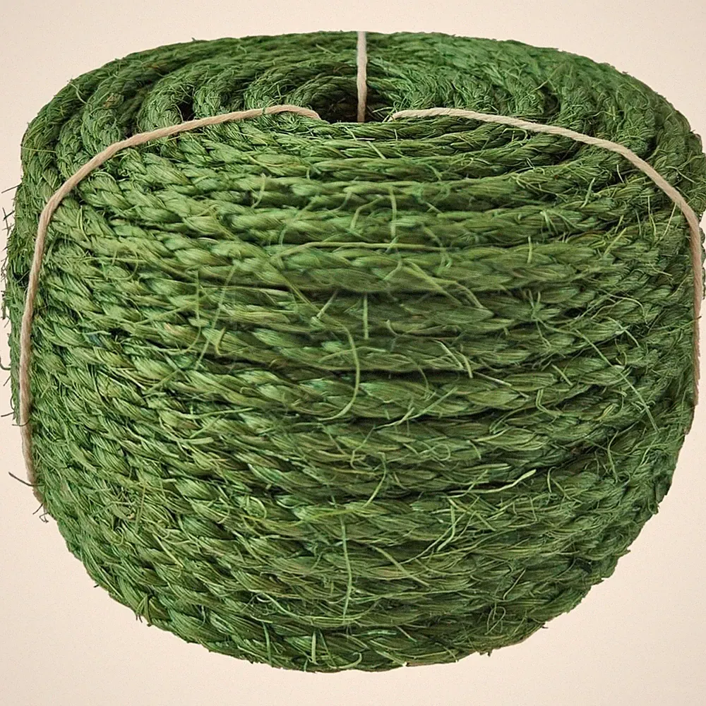 Natürliches Sisalseil 6mm für DIY Kaktus Kratzbaum, 30m, Robust & Langlebig