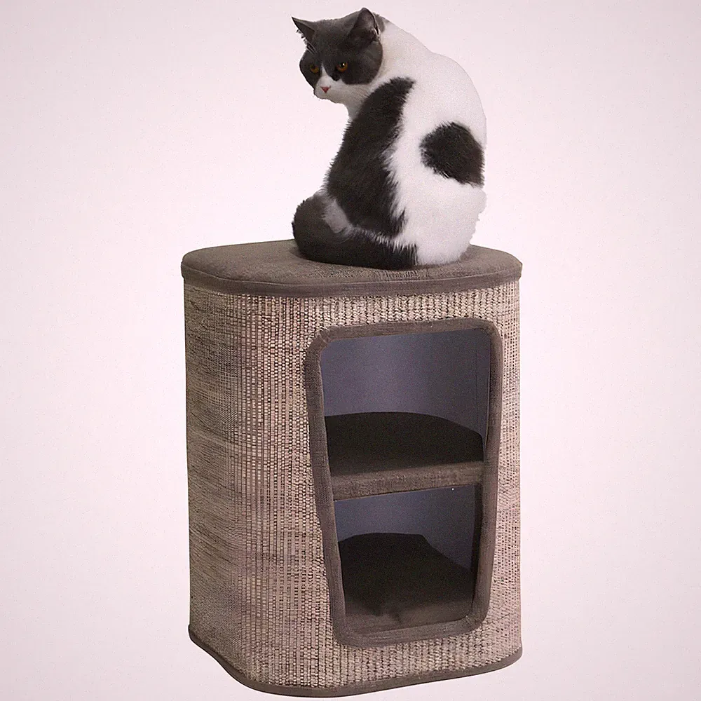 Nobby Kratztonne Capta braun Sisal Kratzbaum Kratzturm Kratzsäule Katze