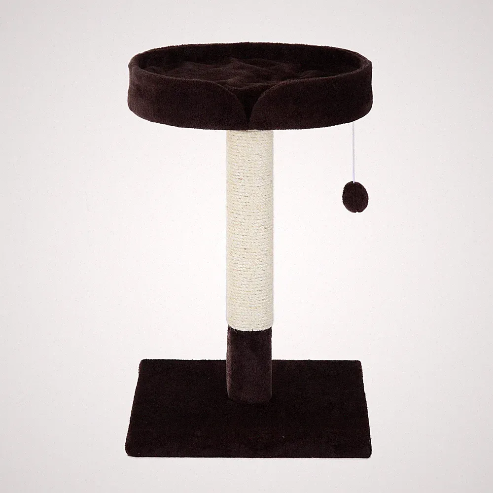 PawHut Kätzchen Kratzbaum Kratzbaum Activity Center Bett Spielen mit Spielzeug
