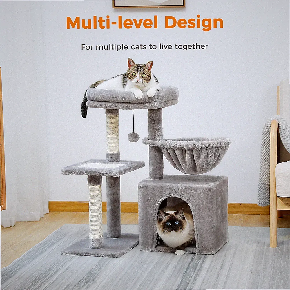 PAWZ Road Katzenbaum Kratzbaum Klein Sisal Kletterbaum Katzenkratzbaum Stabil