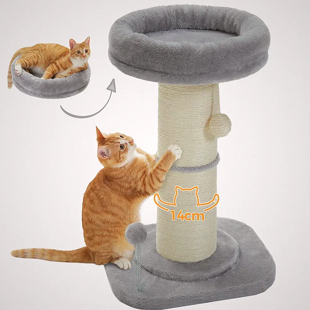 PAWZ Road Katzenkratzbaum, großer Katzenkratzer für Indoor Katzen mit Super
