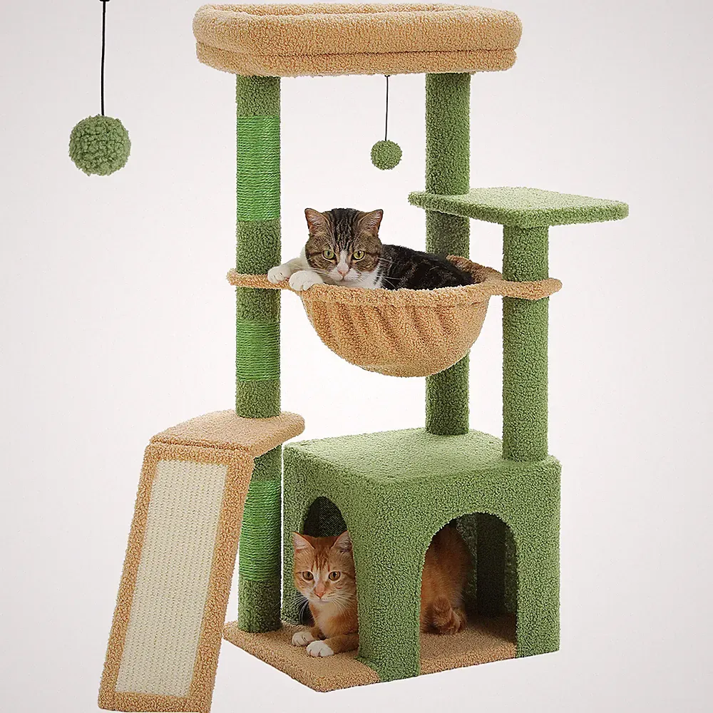 PAWZ Road Kratzbaum Klein Katzenbaum Kletterbaum Katzenkratzbaum für Katzen 92cm
