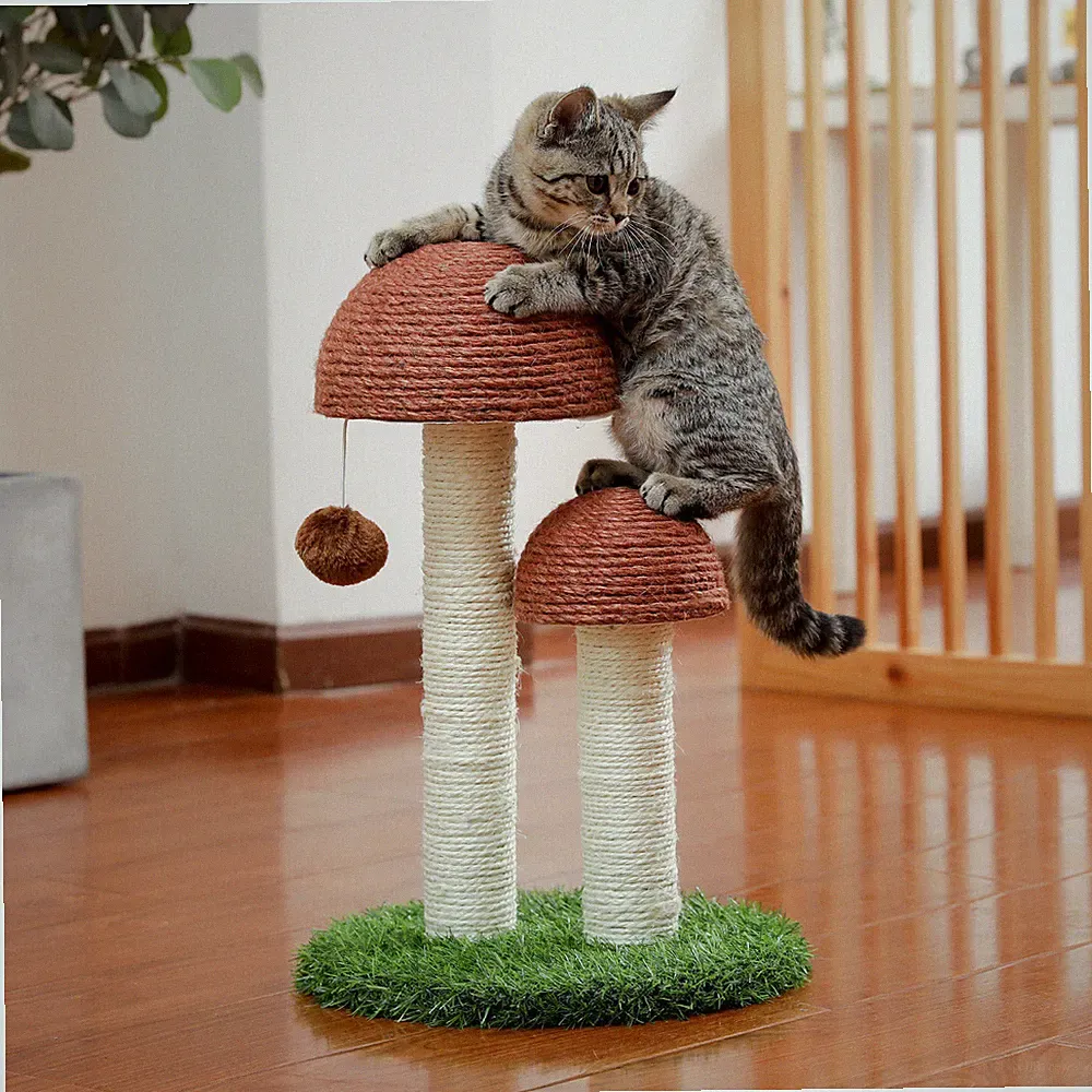 PAWZ Road Kratzbaum XXL Katzenbaum Sisal Kletterbaum Katzenkratzbaum Spielbaum