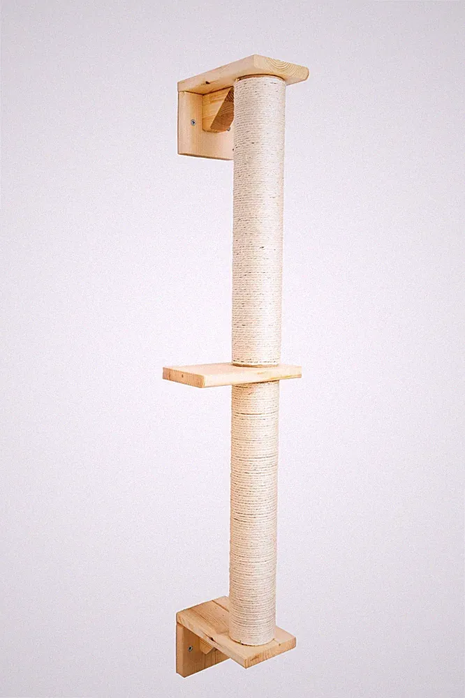 Road Kratzbaum Klein Kratzstamm Kratzsäule Sisal Kratzstange mit Ball 60cm/106cm