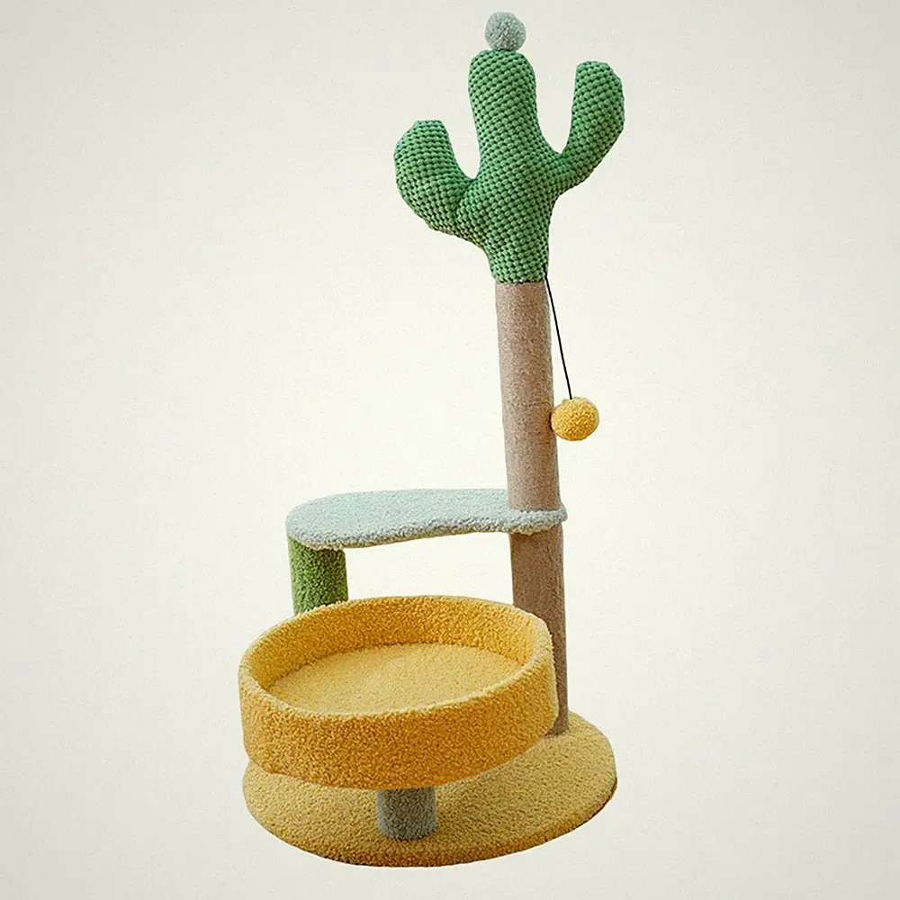 Scratcher Sisalsäule Kletternder Katzenkratzbaum für Kätzchen